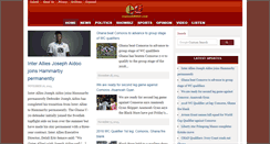 Desktop Screenshot of exposeghana.com
